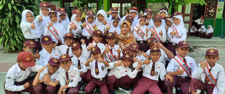 Foto Bersama Siswa Kelas VI